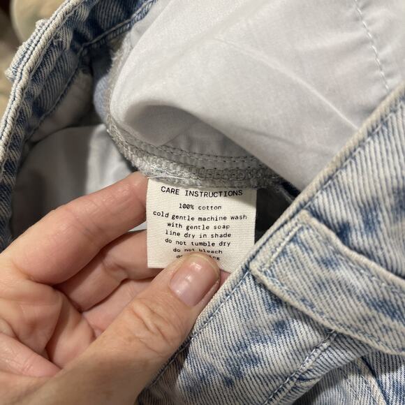 Embroidered Light Blue Boyfriend Jeans - Picture 13 of 14